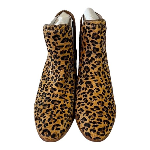 Coconuts By Matisse BECCA Womens Leopard Print Ankle Boots Pull On Size 7M - Picture 10 of 10